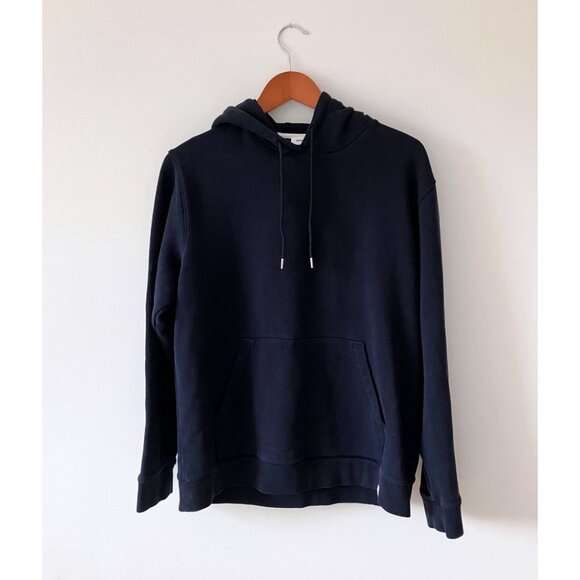 Norse Projects Cotton Vagn Classic Hoodie Navy Size Large - Picture 4 of 8